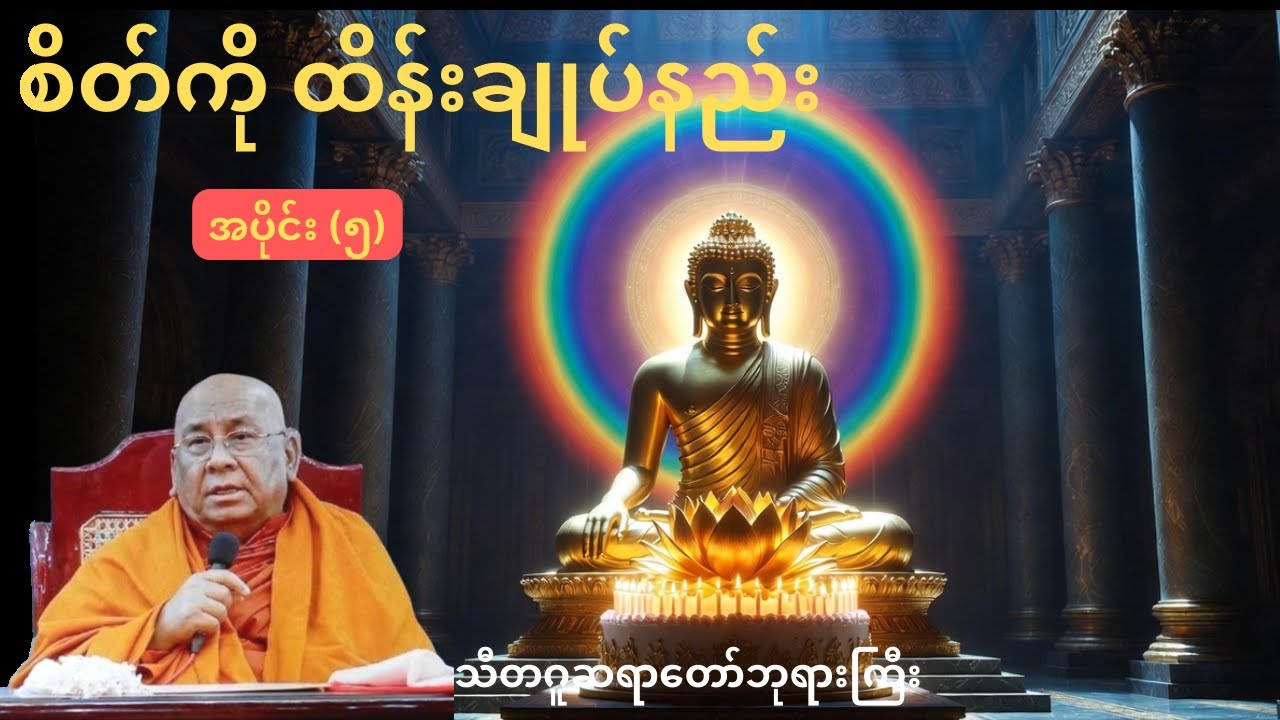 🙏 သိရုံမျှဖြင့် မပြီးဘဲ လက်တွေ့ကျင့်တတ်ဖို့ - သတိပဋ္ဌာန်အလုပ်ပေးတရား (အပိုင်း ၅) | သီတဂူဆရာတော်ကြီး