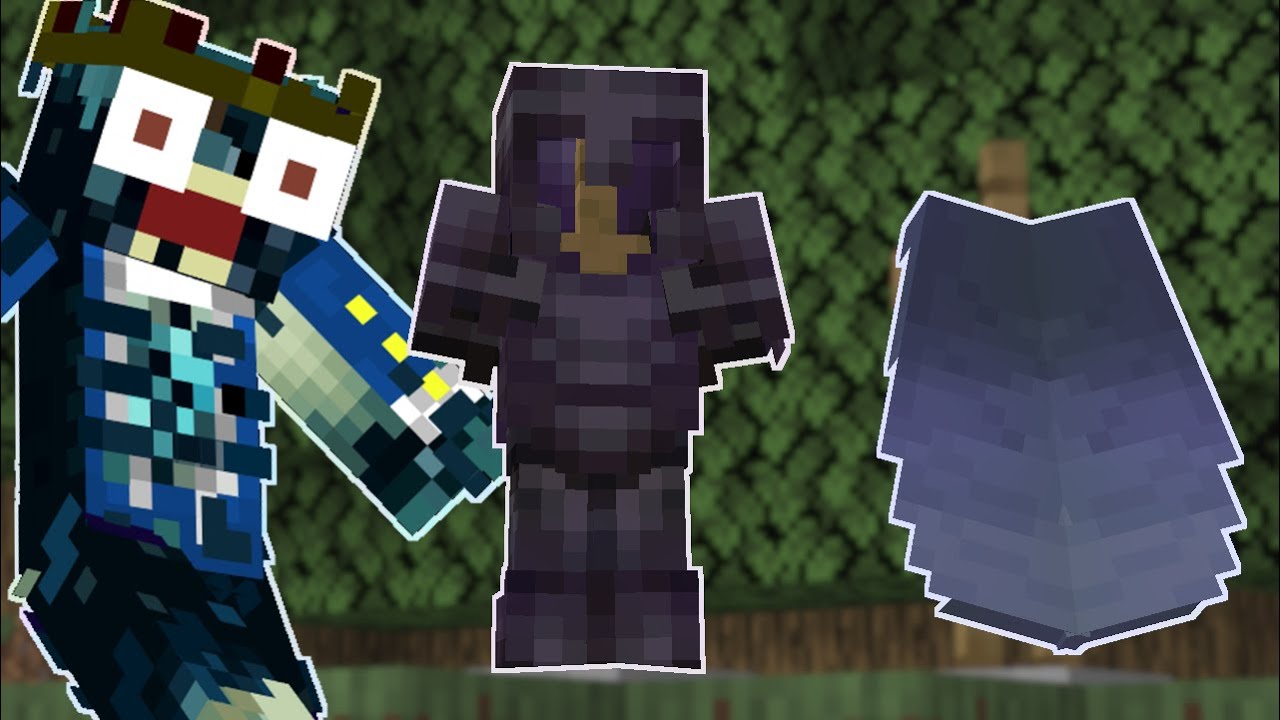 Naredu sem netherite armor in elytro I minecraft ep 9