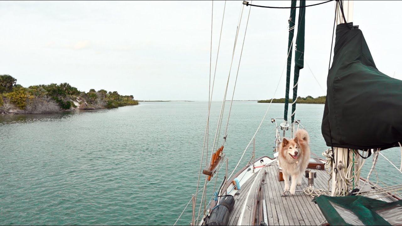 MY FIRST DAY UNDERWAY ON MY NEW BOAT!