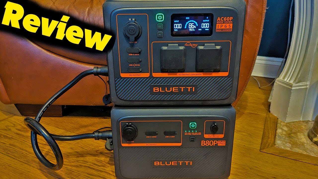 Bluetti AC60P & B80P Power Bank Review