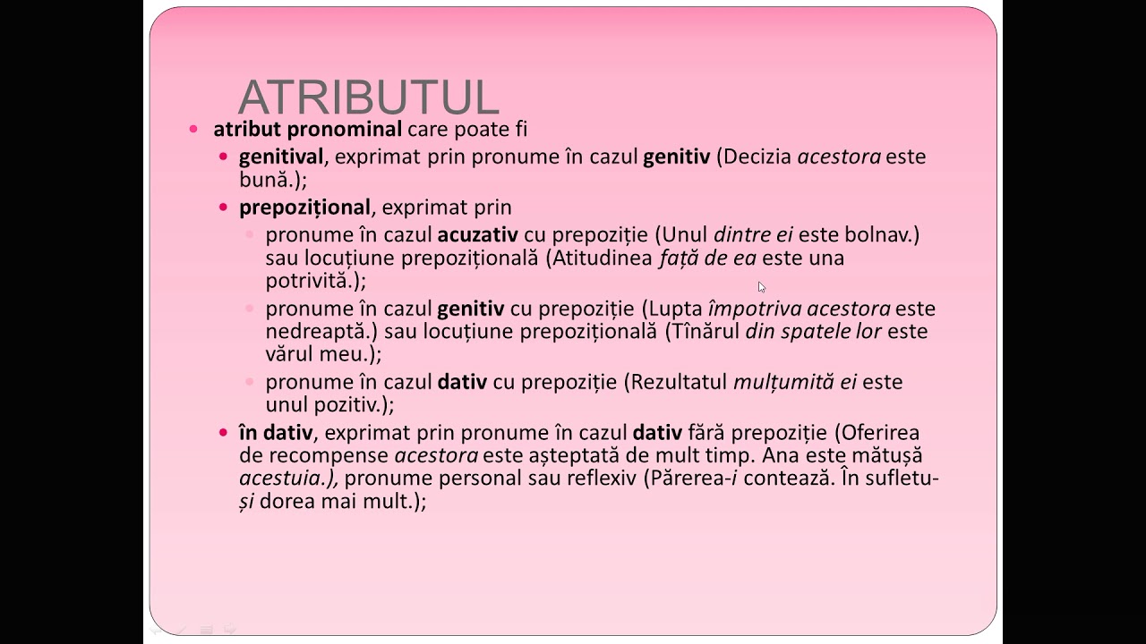 Atributul