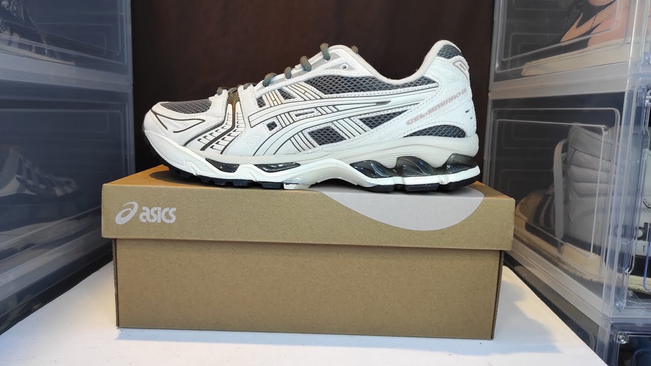 Asics Gel - Kayano 14 Truffle grey / Oatmeal Unboxing Review