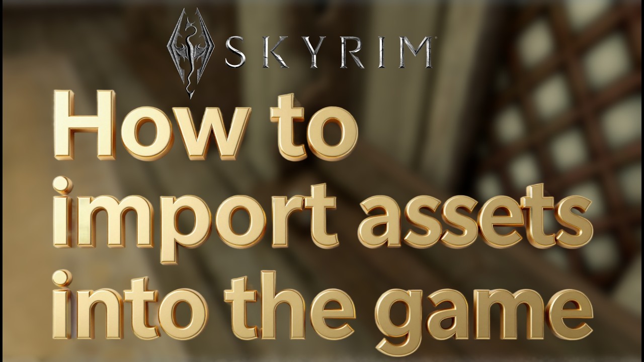 Episode 1: From OBJ/PNG to Skyrim. a modern complete modding guide.