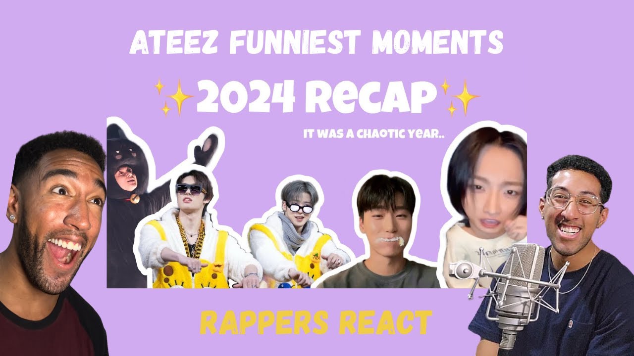 Rapper Reacts To Ateez Funny Moments