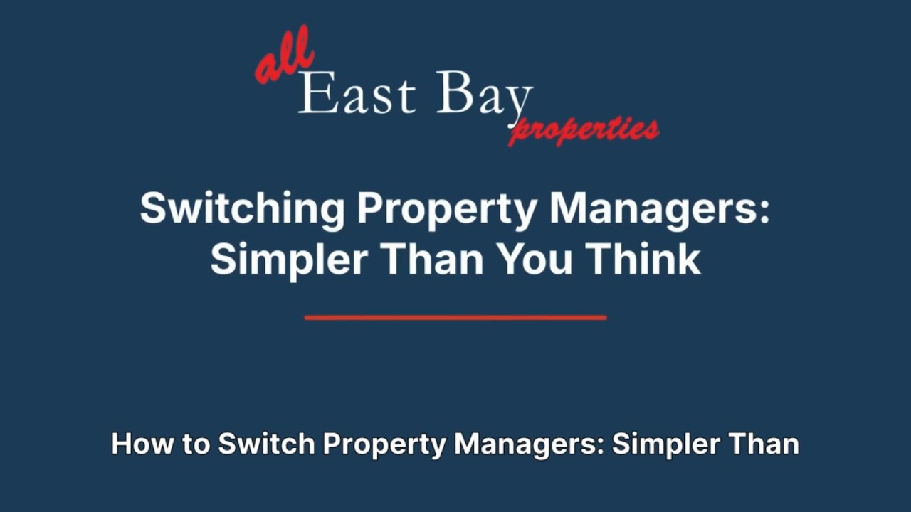 How to Switch Property Managers in California (Without Losing a Tenant)