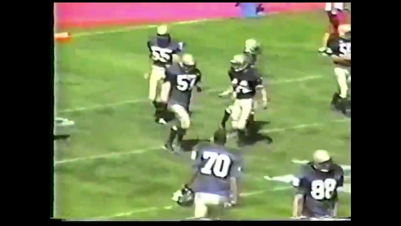 Del Val Football vs  Belvidere & South Plainfield - 2000