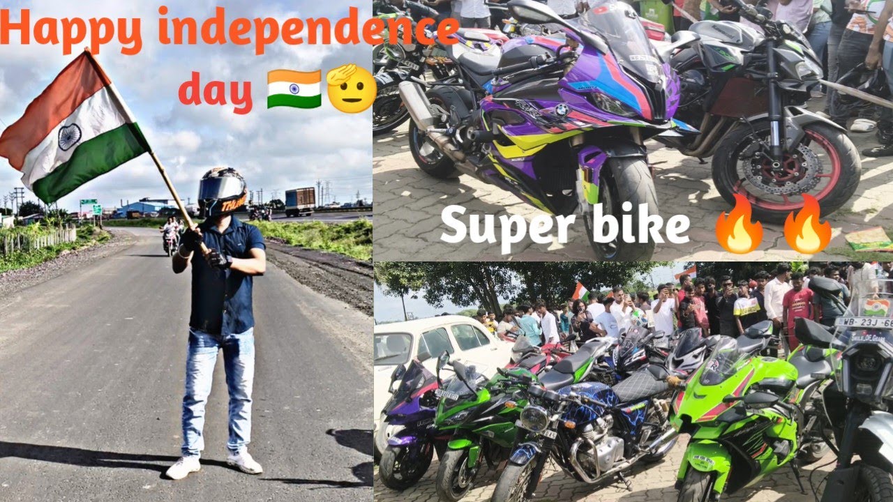 Happy independence day. 🇮🇳🫡15 August AZAD HIND DHABA. কি চলছে এখানে। 😱😱#bikeride #vlog 