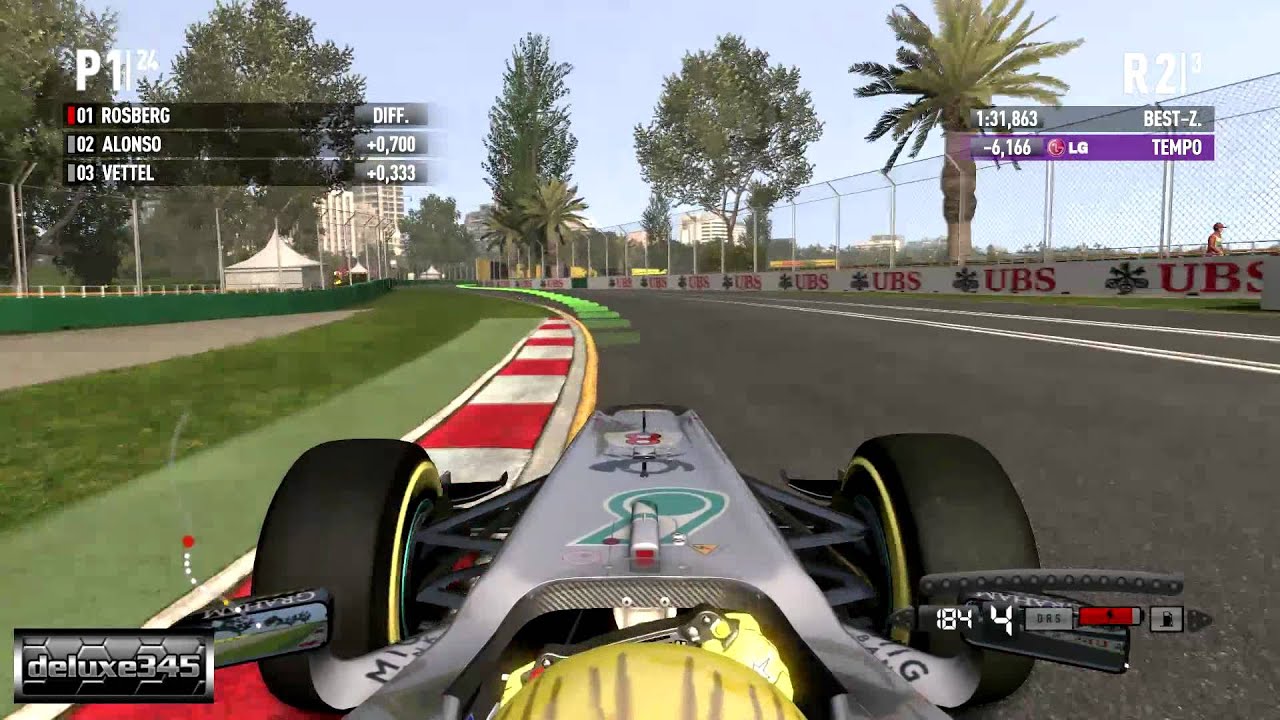 F1 2011 Video Game Gameplay (PC HD)