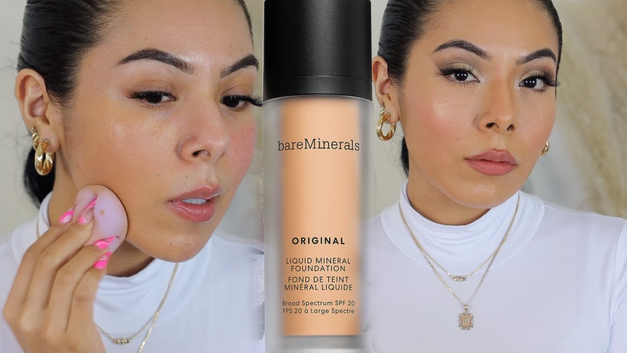 НОВИНКА! 🔥👀ТЕСТ НА СТОЙКОСТЬ ЖИДКОГО МИНЕРАЛЬНОГО ТОНАЛЬНОГО ФУНДАМЕНТА BARE MINERALS SPF 20! || ...