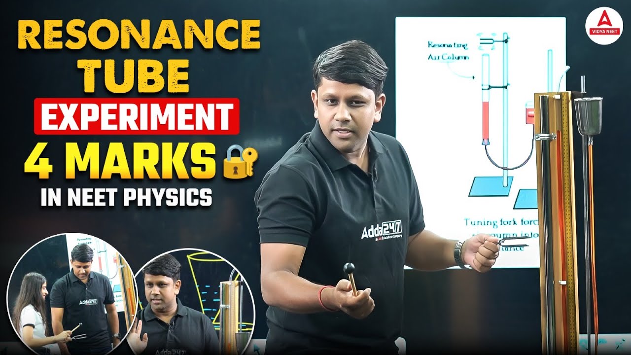 Speed of Sound & Resonance Tube Experiment | NEET 2026 Physics Made Easy 🤯 by GG Sir!