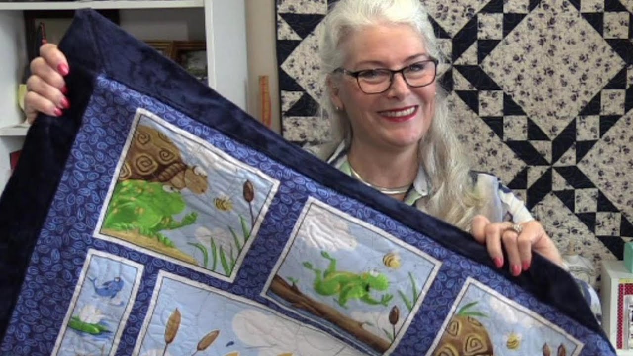 How to Sew a Quick Baby Quilt with No Batting