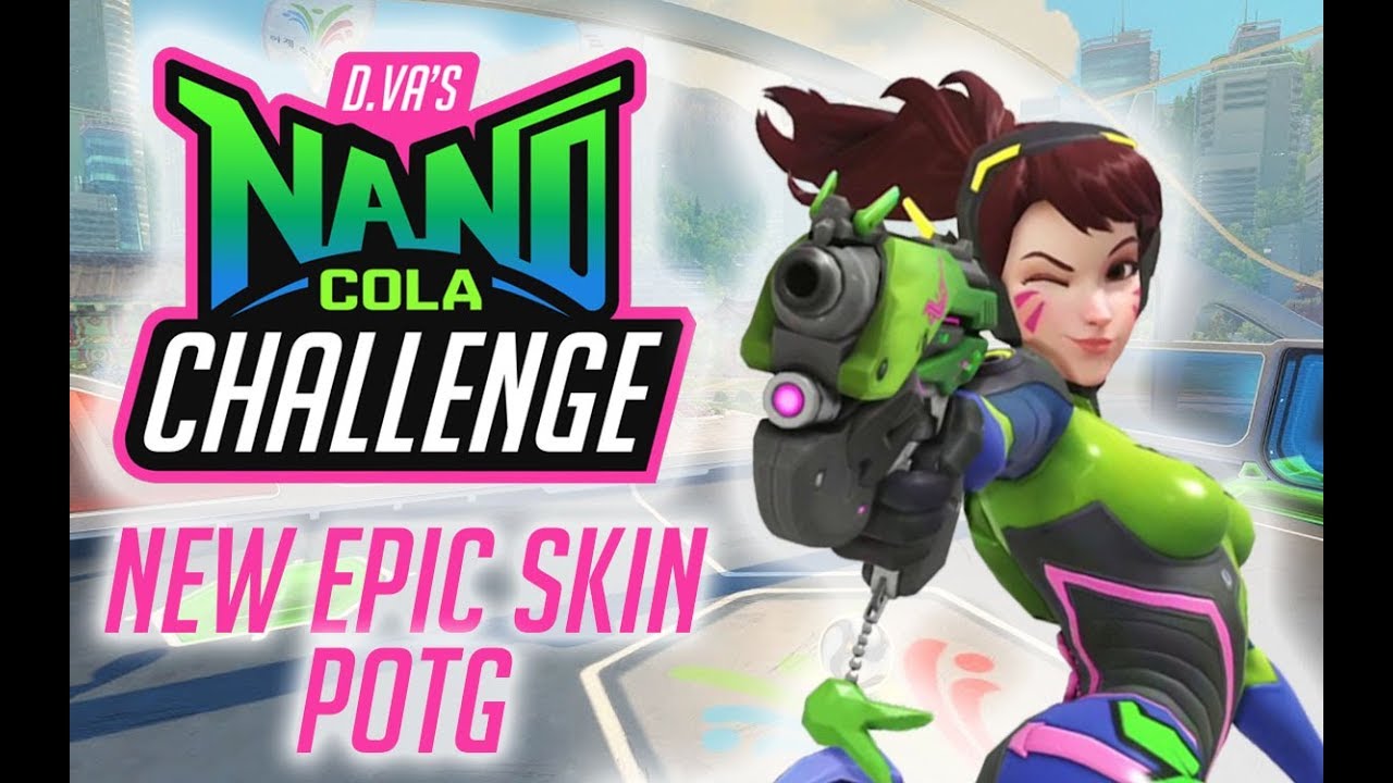 DVA NANO COLA CHALLENGE! Overwatch POTG