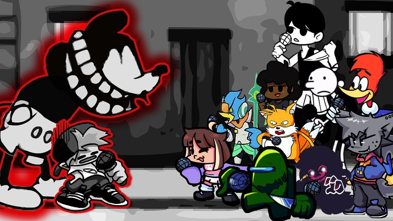 FNF Smile But Every Turn a Different Character Sings 🎤 (FNF but Everyone Sings It)