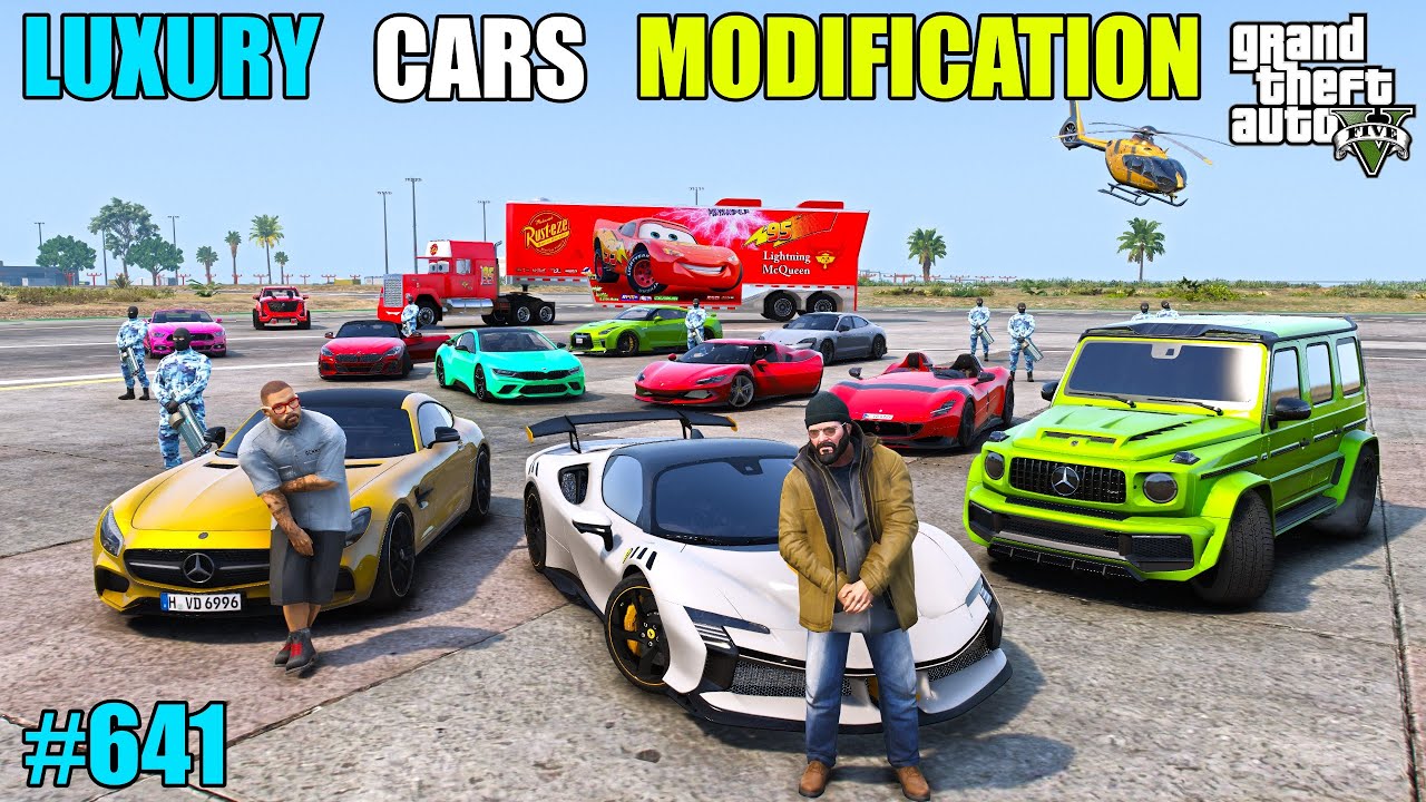 GTA 5 : MODIFICATION OF LUXURY CARS FOR SHOWROOM | GTA 5 GAMEPLAY #641