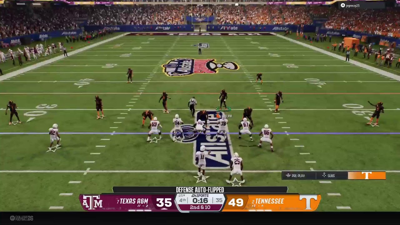 DYNASTY #2 Tennessee VS #7 Texas A&M