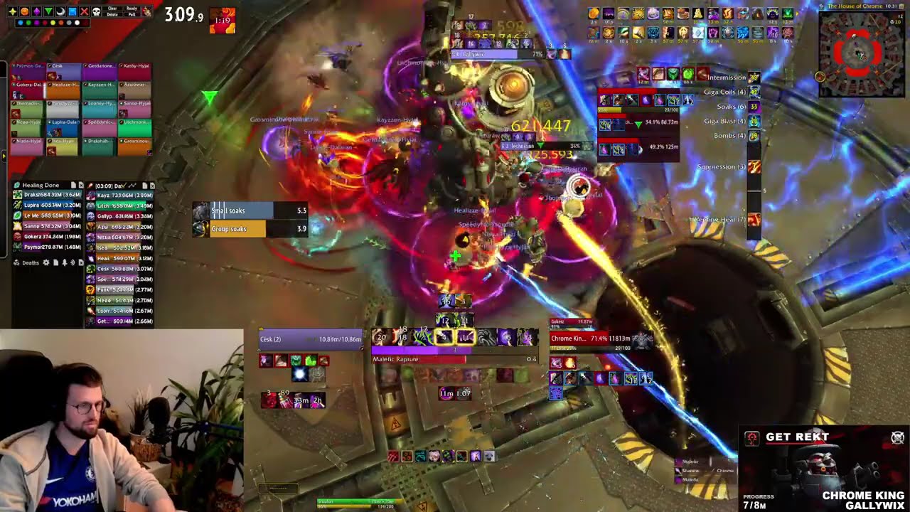 Chrome King Gallywix Mythic - Get Rekt (EU) - POV Affliction Warlock