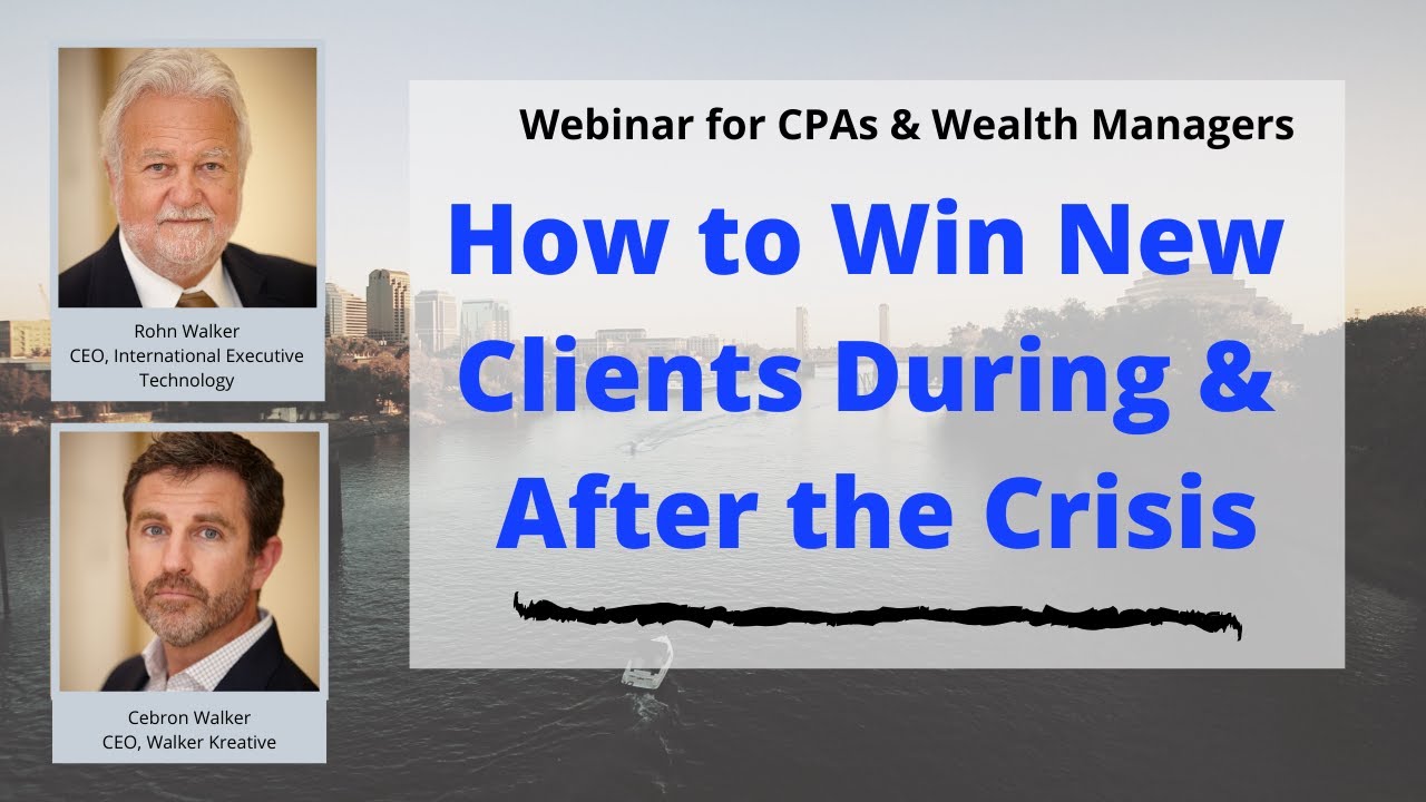How to Use Social Media in a Crisis Environment | Marketing Webinar