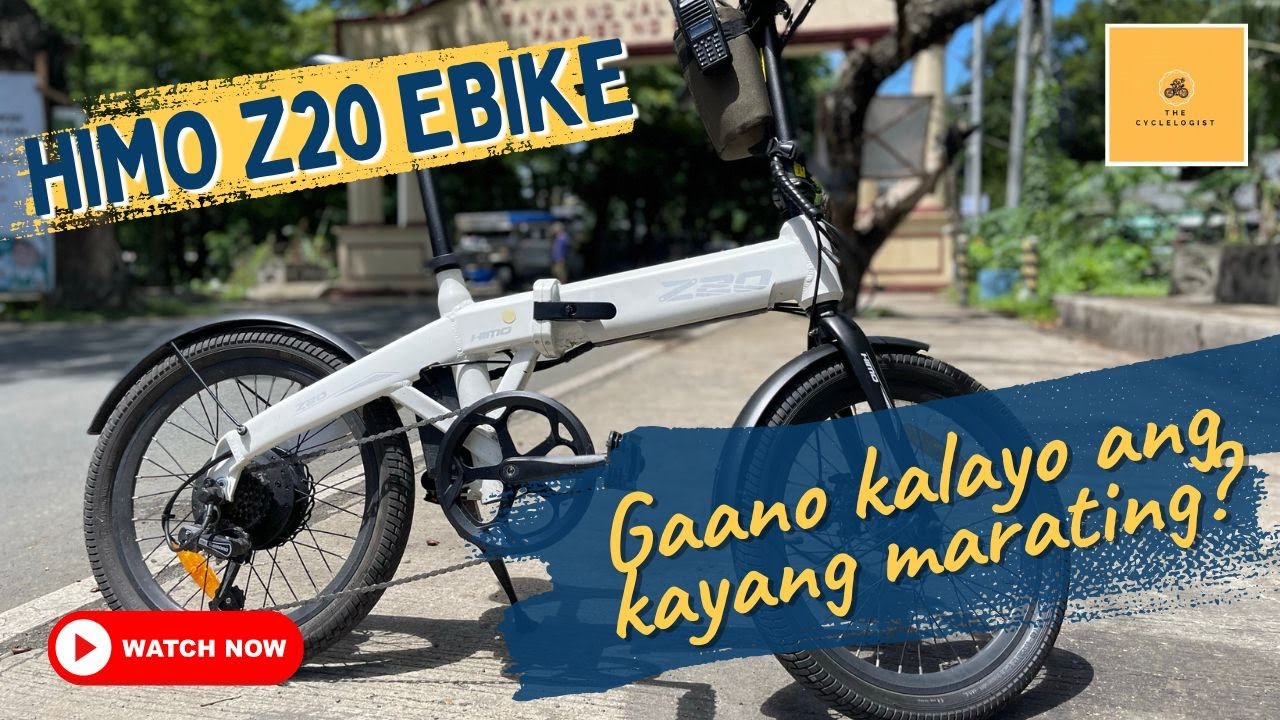 Gaano Kalayo Ang Kayang Marating ng Himo Z20 Folding E-bike? | Range Test