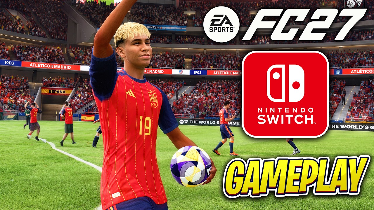 EA SPORTS FC 27 на Nintendo Switch &mdash; НОВЫЙ геймплей и графика!