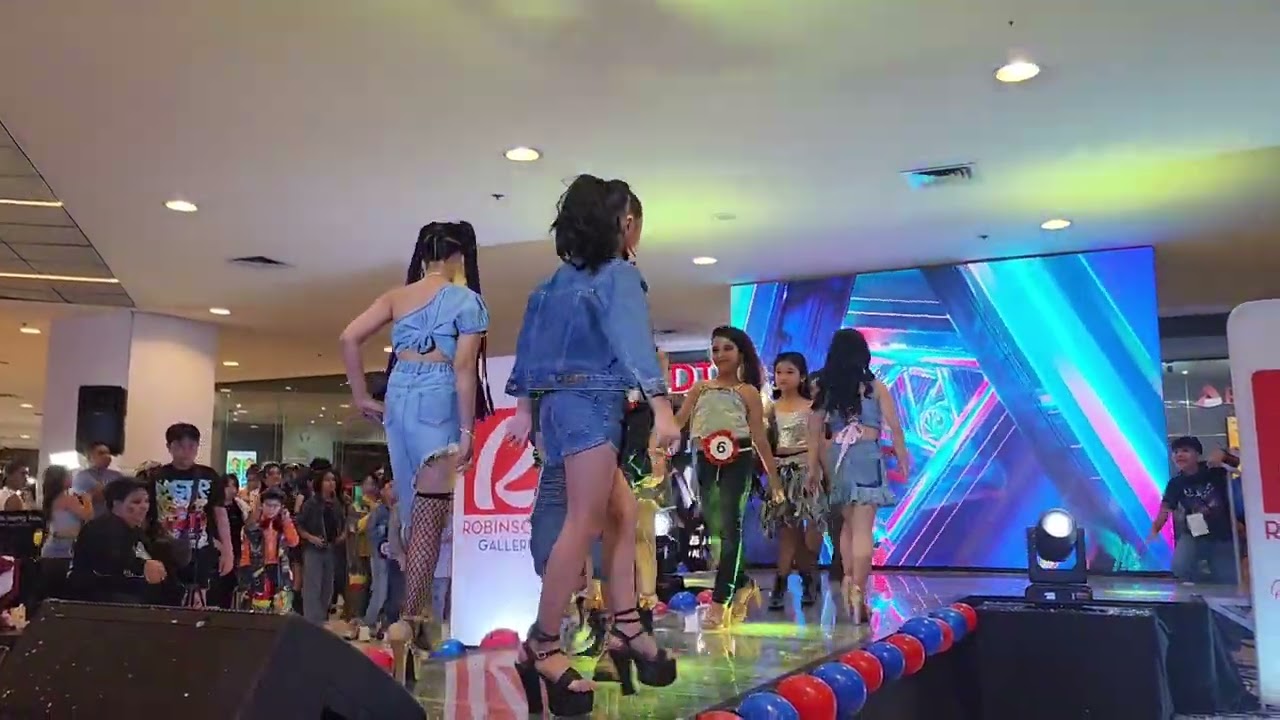 1UP ACTING Summer Recital Fashion Show Denim Outfit