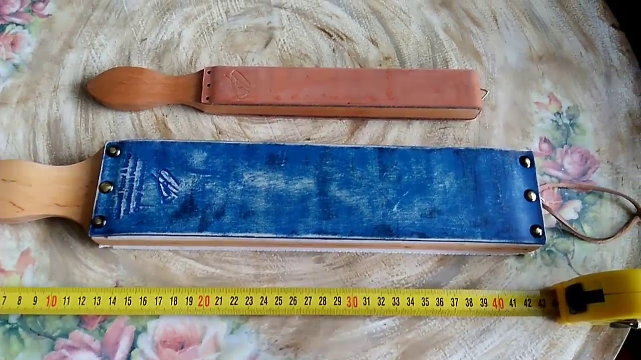 Paddle Strop. Malewski Razor and Strop