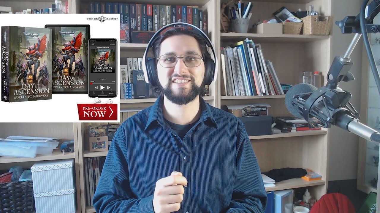 Black Library Reviews Part 7: Day of Ascension by Adrian Tschaukovsky!