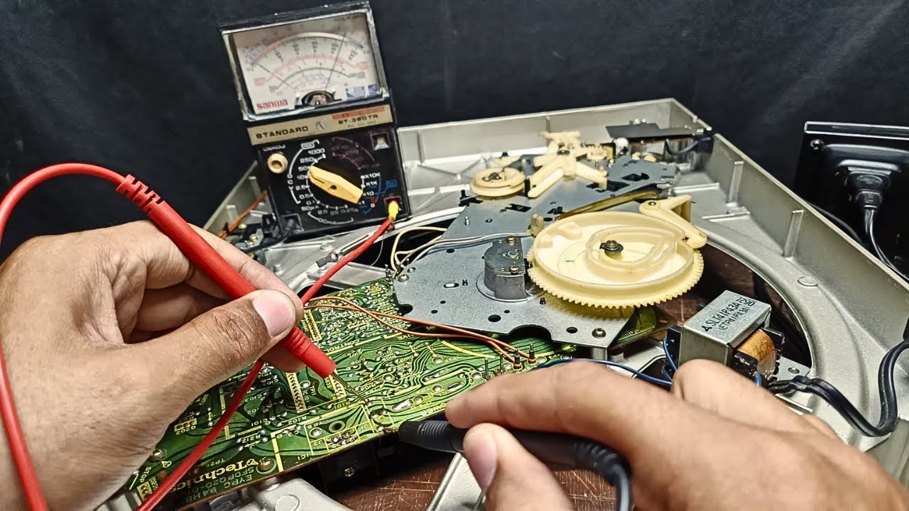 How to repair turntable NO POWER || Technics SL-Q3