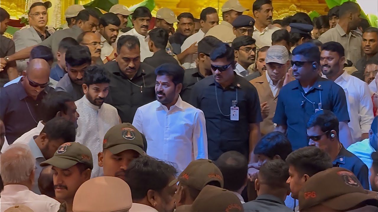 Chief Minister Of Telangana Revanth Reddy Brother Anumula Tirupati Reddy Daughter Marriage