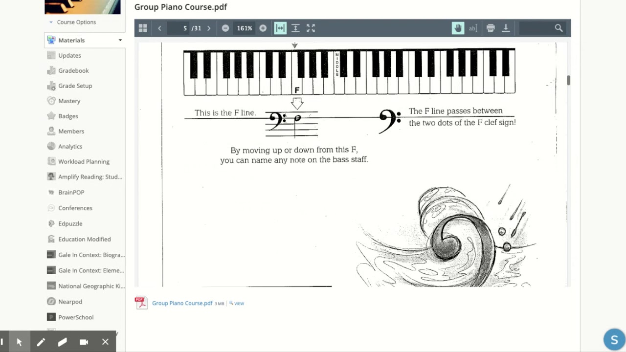 Lectura en Clave de Fa (tutorial)