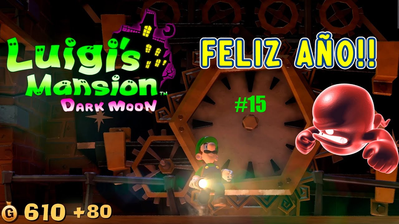 👻✨ ¡Bienvenidos a Luigi’s Mansion 2: Dark Moon! 👻✨#15 FElIZ AÑO!!!