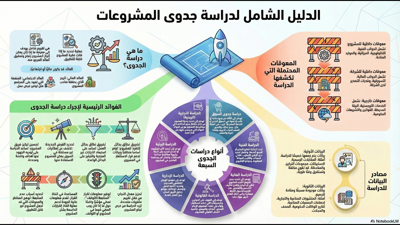 3- دليل دراسة جدوى المشروعات - Project Feasibility Study Guide
