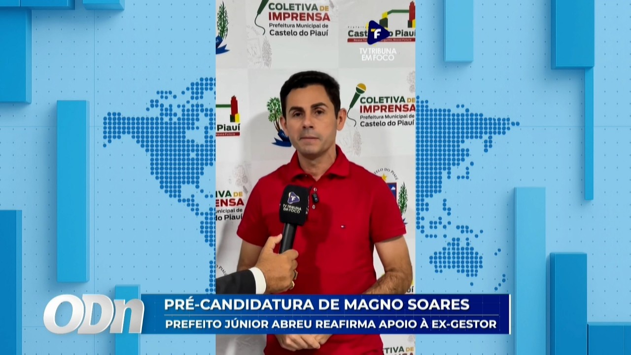 Pré candidatura de magno Soares: Prefeito Júnior Abreu reafirma apoio a ex-gestor 11 02 2026