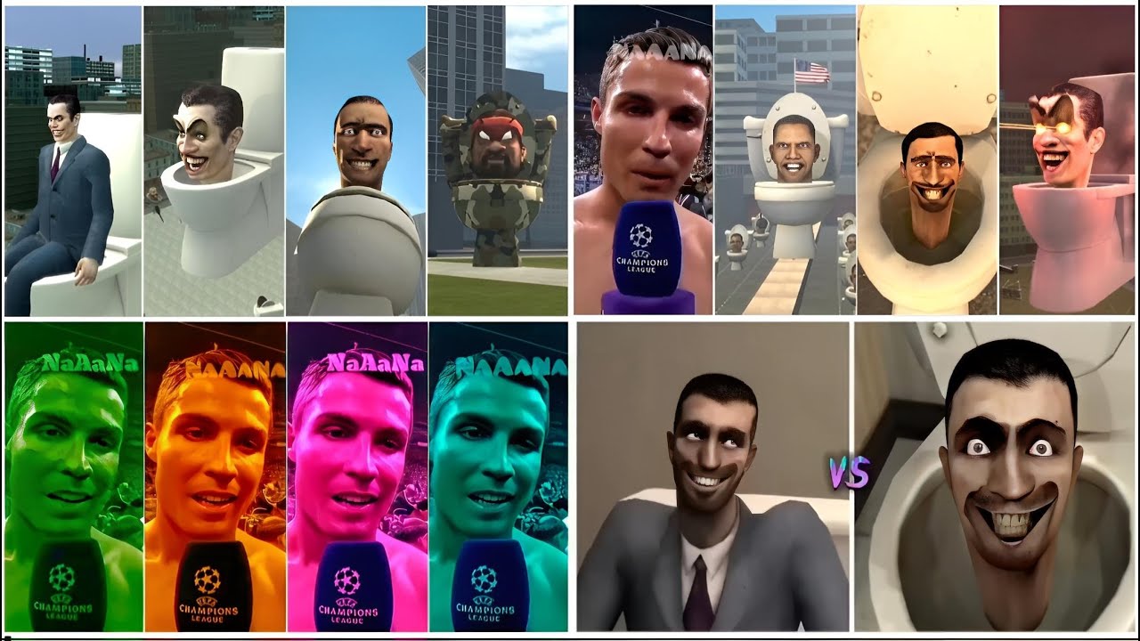 Skibidi toilet mega battle