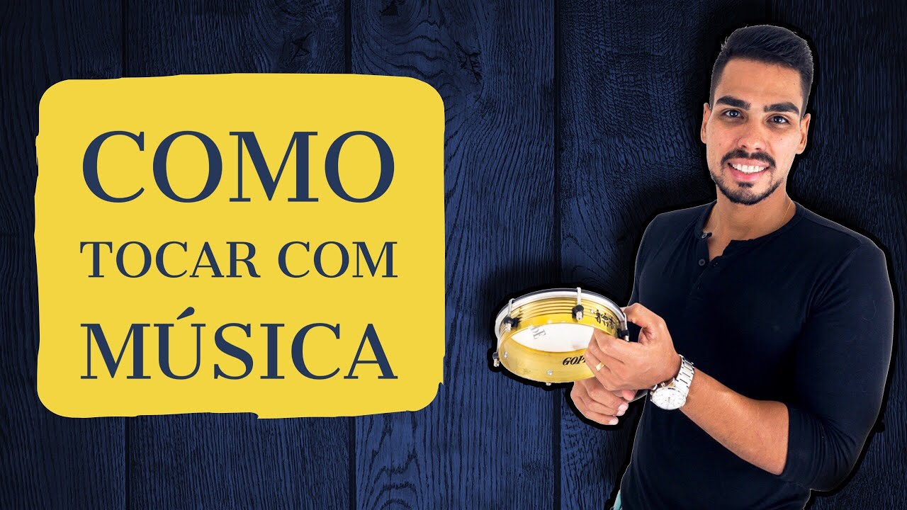 APRENDA A TOCAR O TAMBORIM NA MÚSICA.