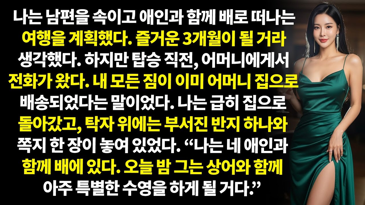 👉 🔥 아내가 남편의 불륜을 알아낸 후 남편이 복수했다 — 모두를 경악하게 한 ‘인과응보’ 💔😱