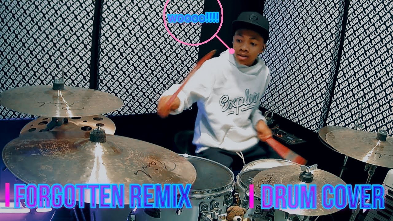 I Am Not Forgotten Remix prod by Barthology Drum Cover By Dominic Mcnabb