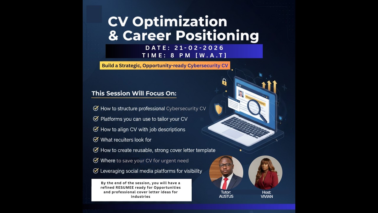 CV OPTIMIZATION & CAREER POSITIONING