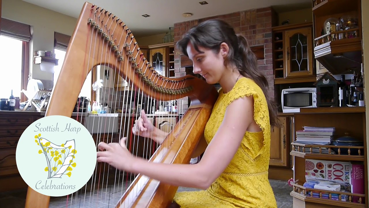 The Swan - clarsach scottish harp music