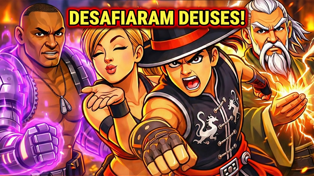 Mortal Kombat: 7 HUMANOS IMPOSSÍVEIS – quando um mortal fez um deus sangrar