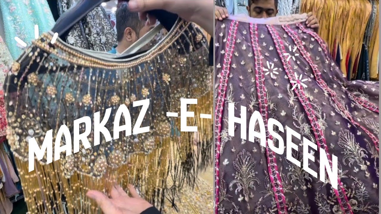 مرکزِ حسین کی Premium Fancy Dresses Collection | Markaz-e-Haseen Wedding & Party Outfits