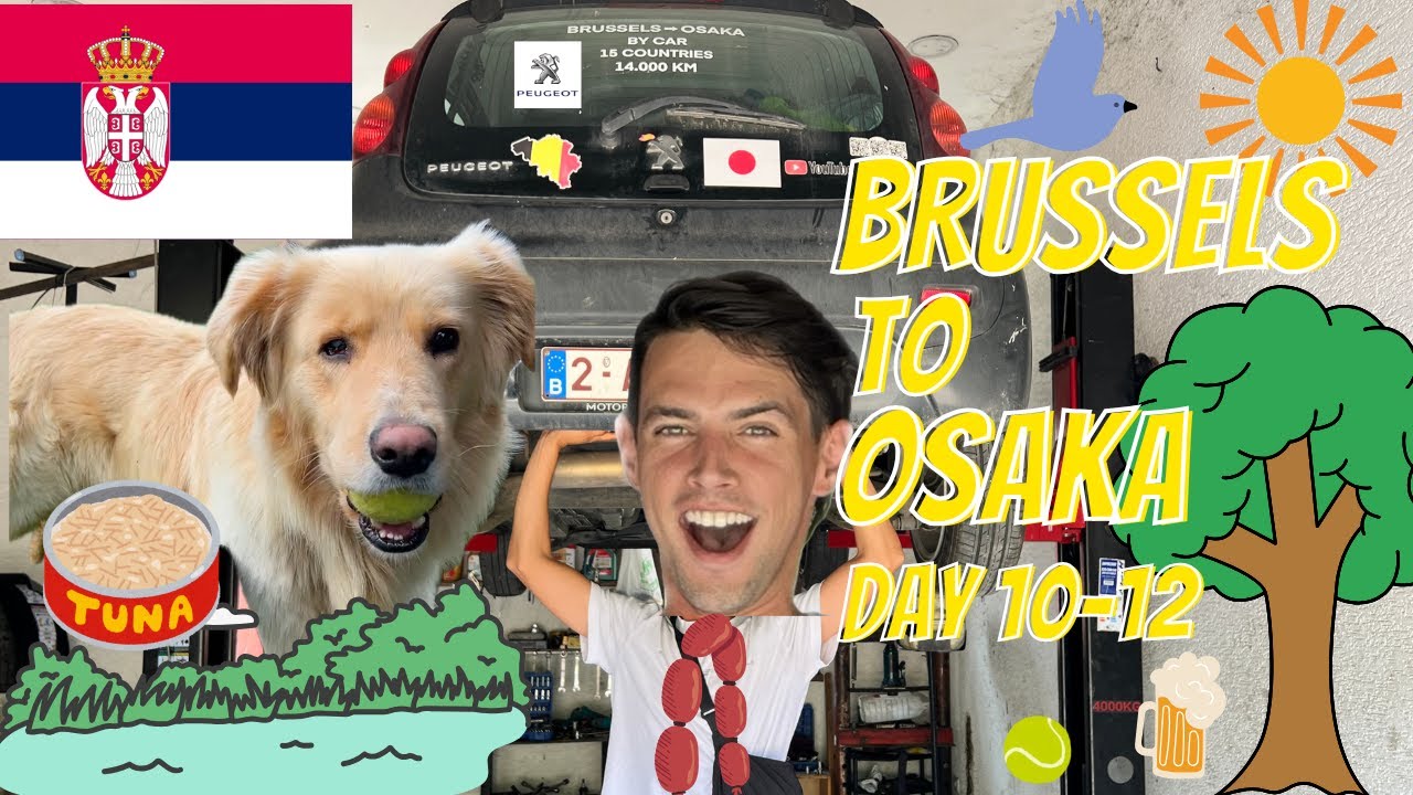 Ep 6: Driving Through Serbia, Found A Friend : The Story Of Lab-nessie The Dog