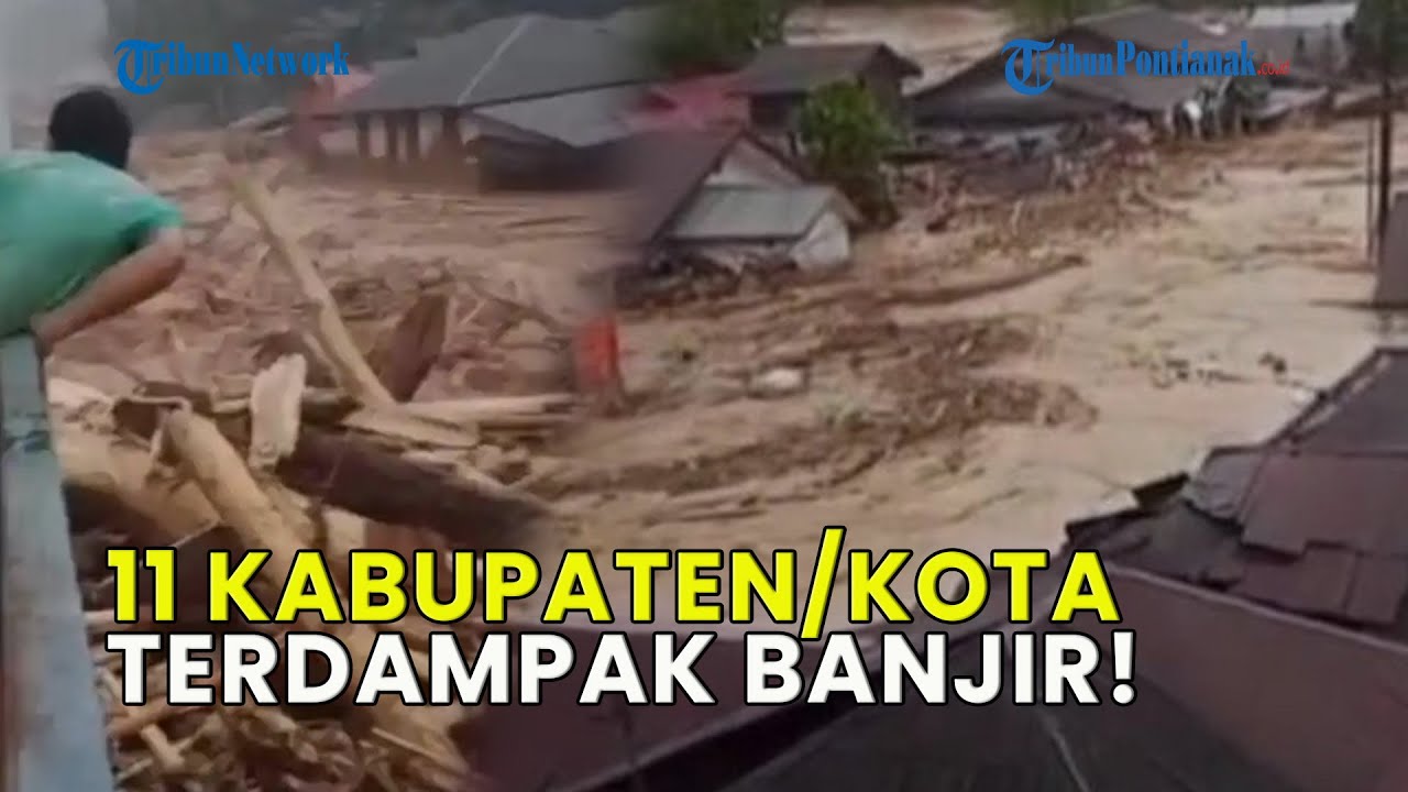 BANJIR BANDANG DI SUMUT: 24 ORANG MENINGGAL DAN 11 KABUPATEN/KOTA TERDAMPAK❗