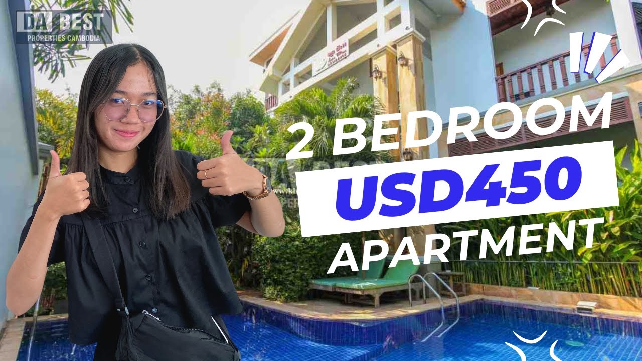 $450 Apartment For Rent in Siem Reap