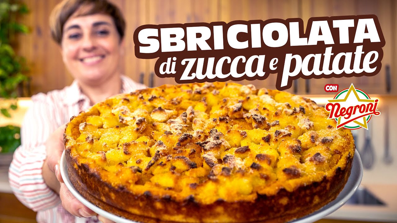 SBRICIOLATA DI PATATE E ZUCCA CON PANCETTA AFFUMICATA Ricetta Facile - Fatto in Casa da Benedetta