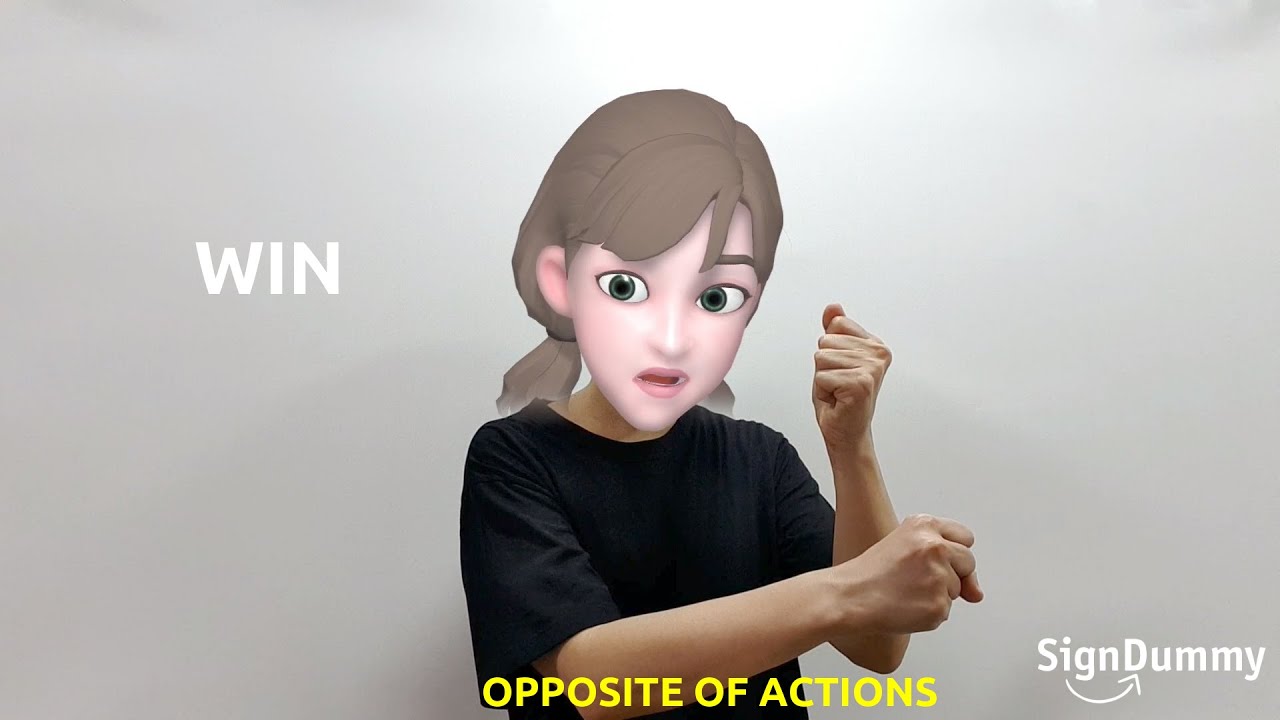 American Sign Language (ASL) Lesson: Opposite of Actions Part 2