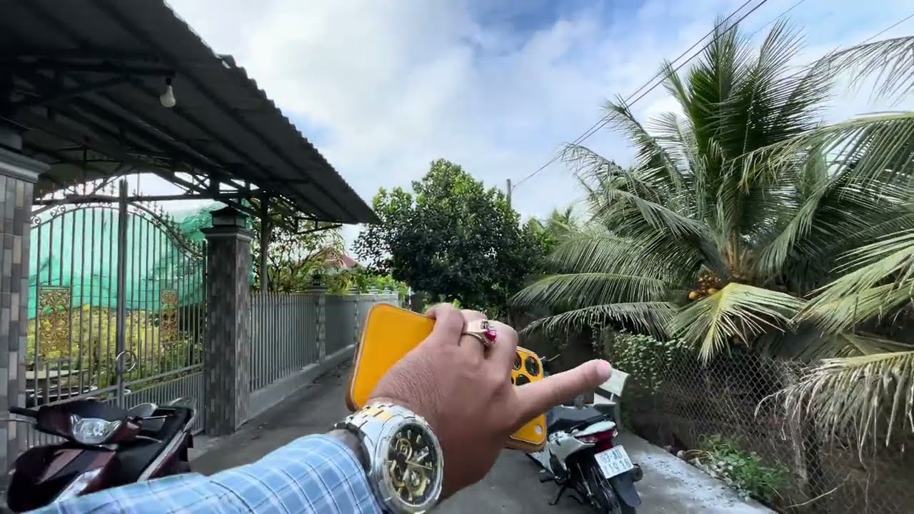 Nhà vườn View kênh giáp ranh mỹ tho