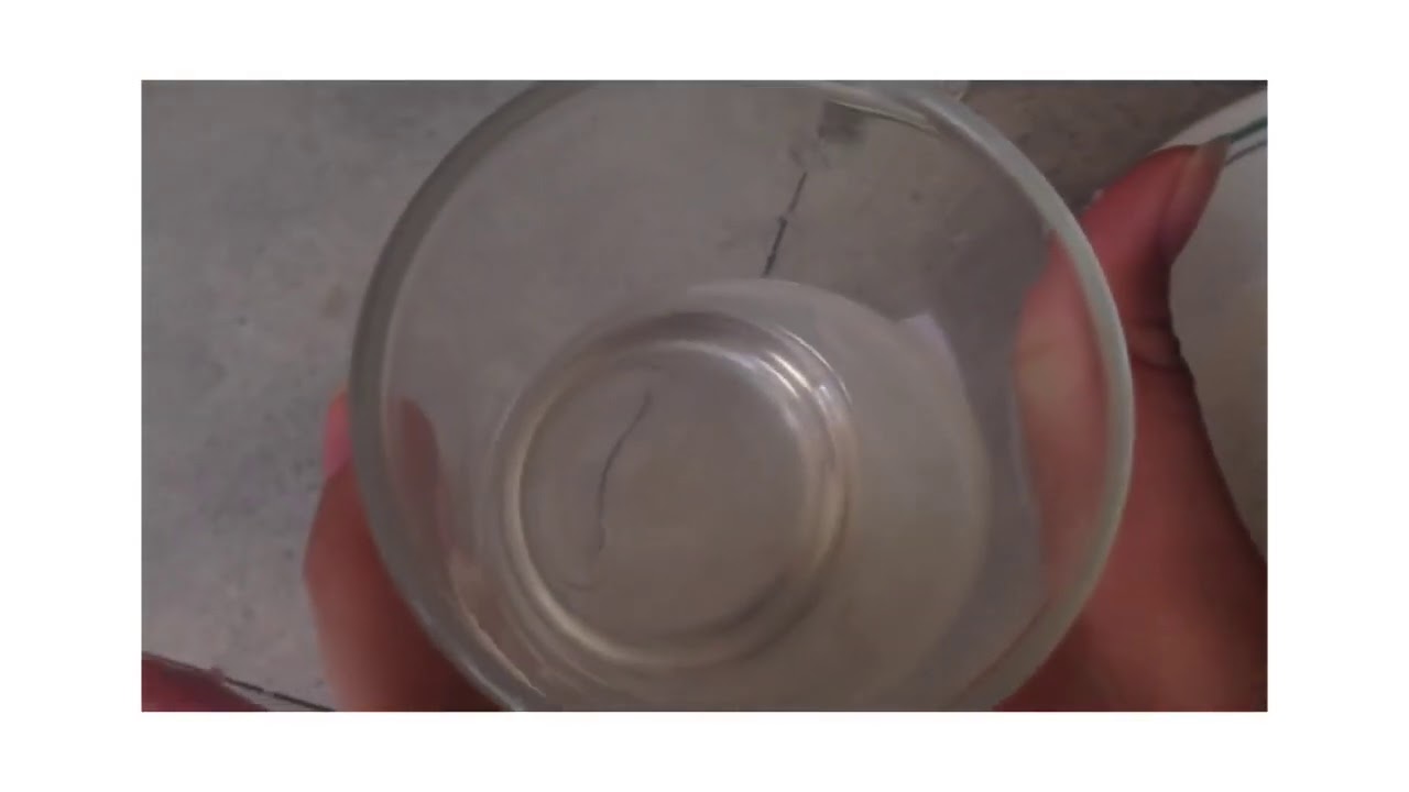 How Water and Isopropyl Alcohol Dissolve Salt Experiment