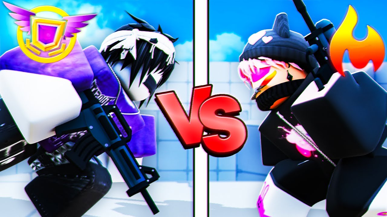 The #1 WINSTREAK vs The #1 RANKED In Roblox Rivals...