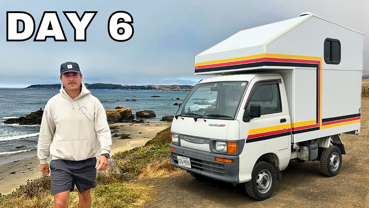 600 Miles In My Self Built, 1997 Japanese Mini Truck Camper | Full Road Trip