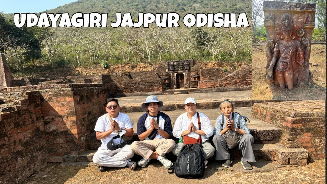 Feeling Blessed at Buddha Temple 🙏|| Udayagiri Jajpur Odisha || Tibetan YouTube ||